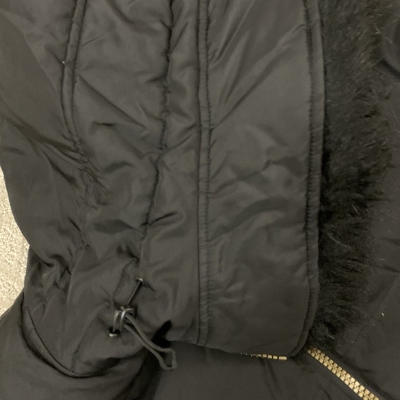 Calvin Klein Goose Duck Down Long Jacket Women's PXL Coat Hooded Snow Classic - Picture 6 of 11